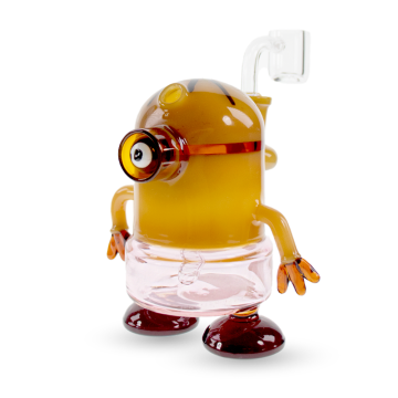 5 IN MINIONS MINI GLASS WATER PIPE